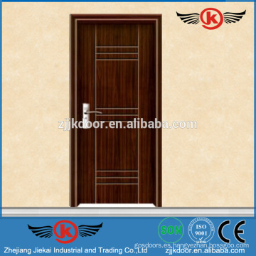 JK-P9029 2014 interior PVC / MDF puerta del inodoro precio